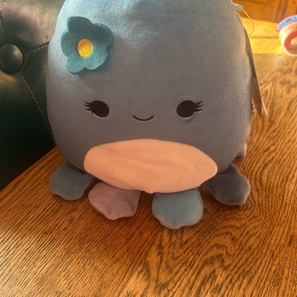 Squishmallow NEW Kellytoys 8" MaryBeth blue octopus plush from 2022 - Picture 3 of 8
